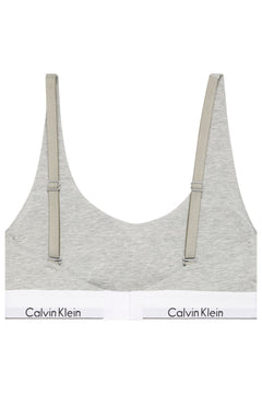 Lightly Lined Bralette - Grey Heather