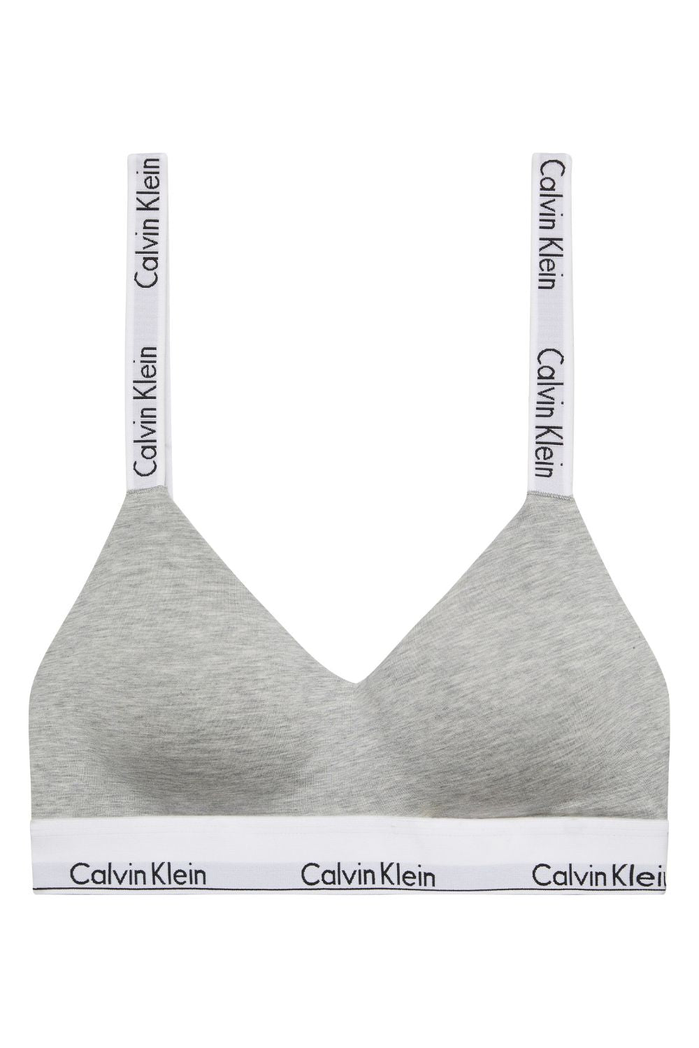 Lightly Lined Bralette Padding - Grey Heather