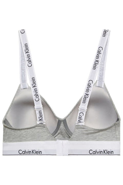 Lightly Lined Bralette Padding - Grey Heather