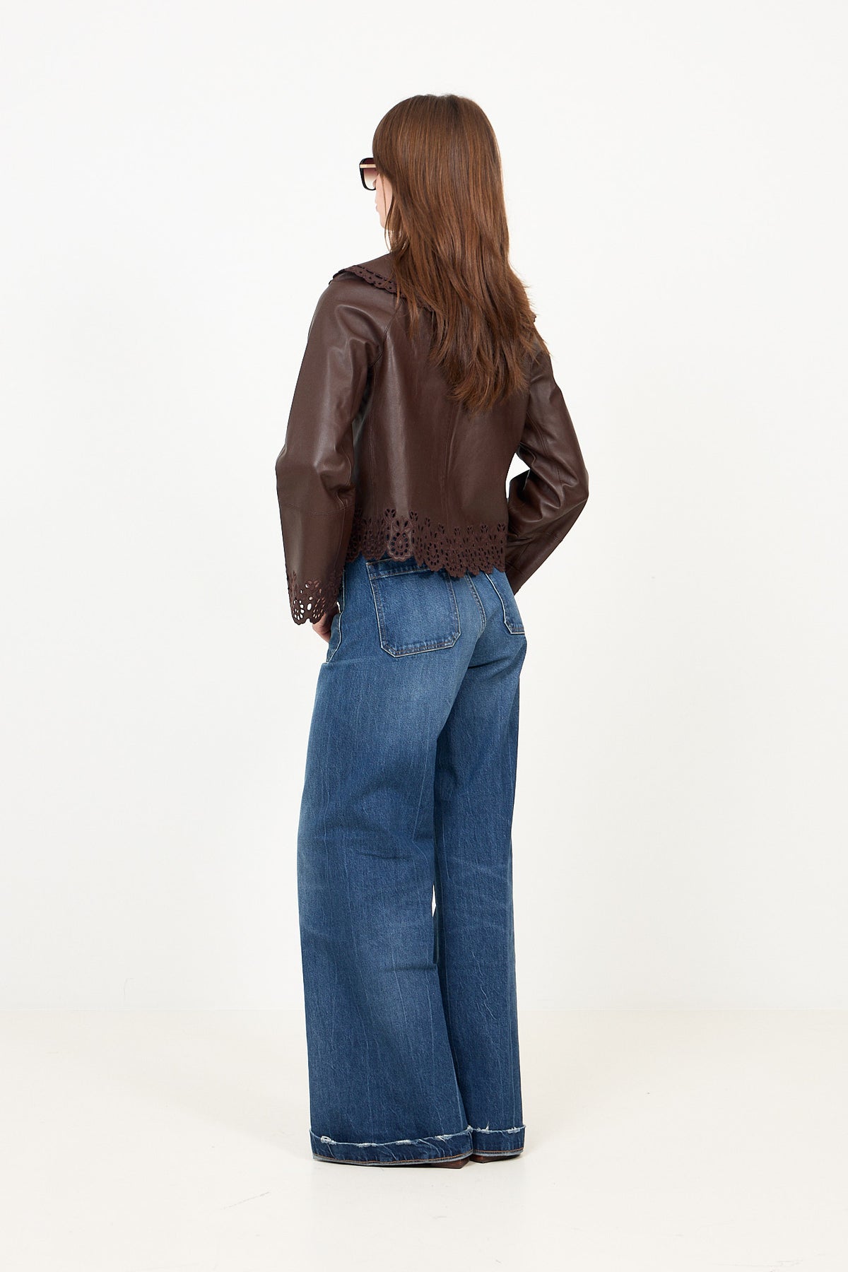 Hearts Richilieu Dark Brown Leather Jacket - Dark Brown