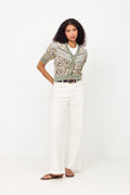Knit Short Sleeve Cardigan - Primitive Leopardo Brown