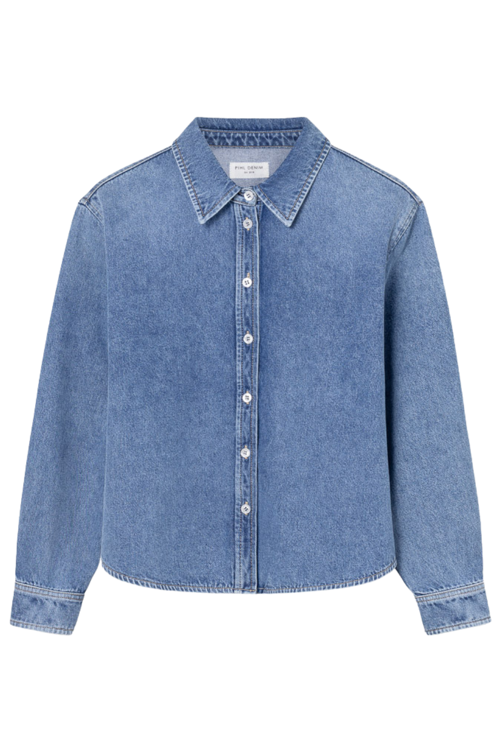 Francis Shirt - Mid Blue