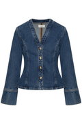 Izzy Blouse - Washed Dark Blue
