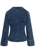 Izzy Blouse - Washed Dark Blue