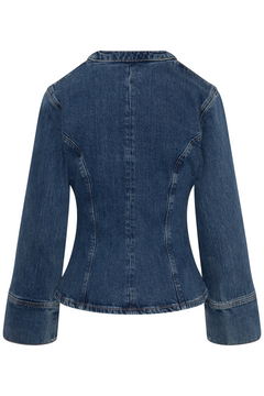 Izzy Blouse - Washed Dark Blue