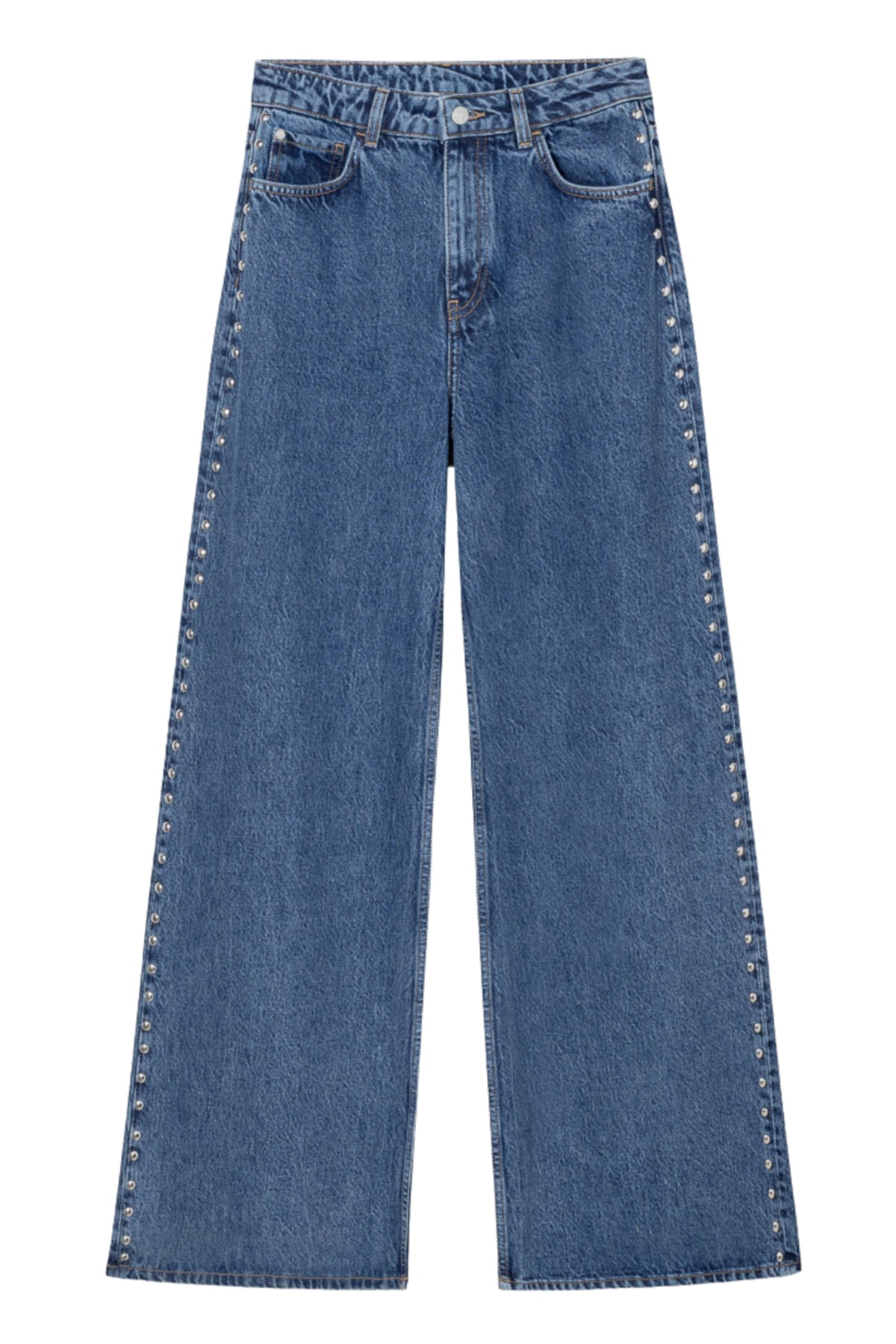 Bailey Studs - Washed Dark Blue