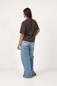 Ezra Tee - Dark Brown
