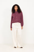 N-Kae Knit Cardigan - Rust