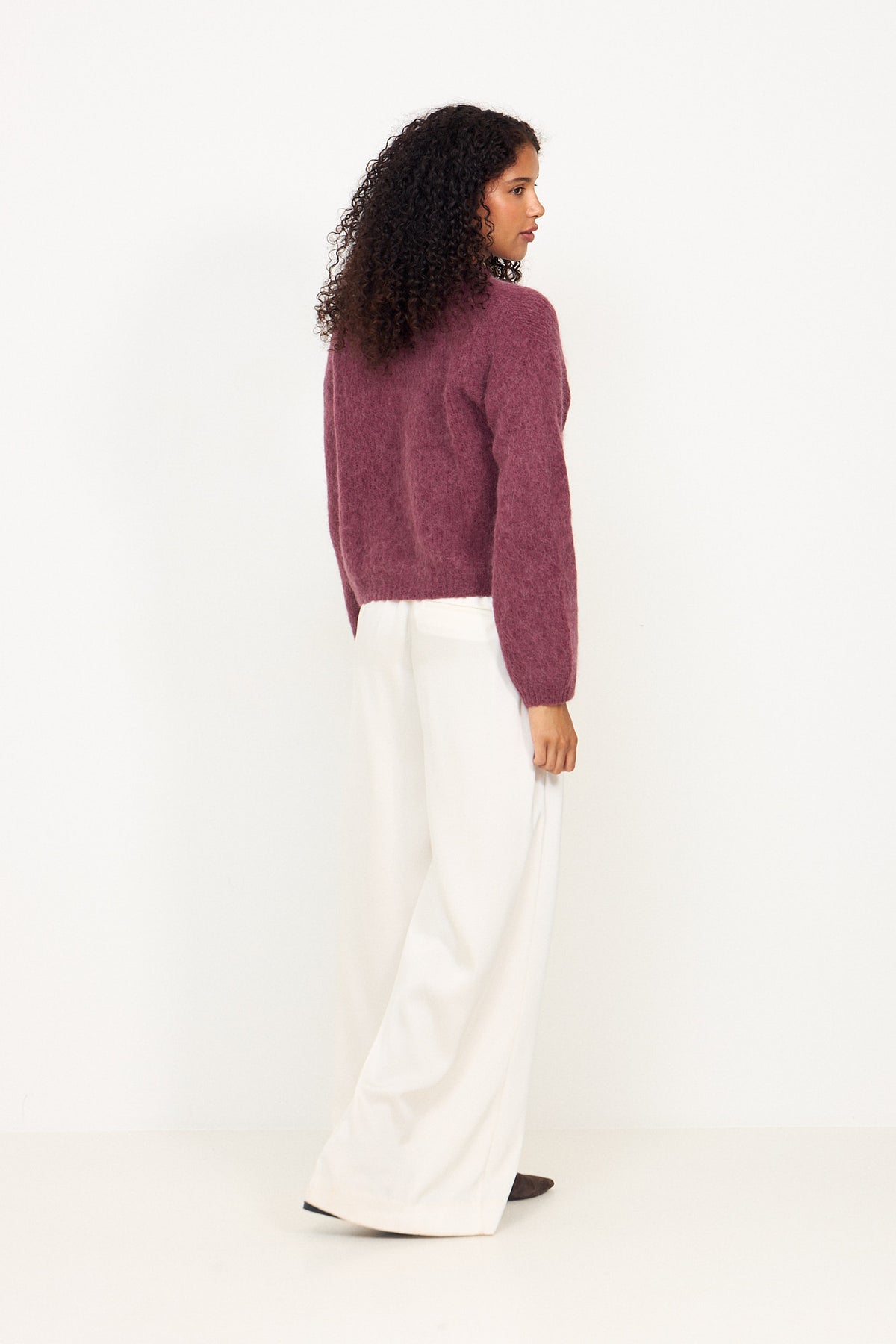 N-Kae Knit Cardigan - Rust