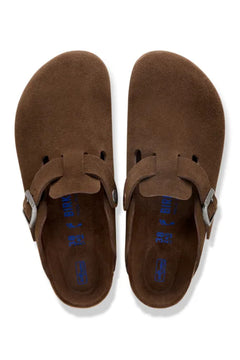 Boston Soft Footbed Suede Leather - Carafe Tonal Fb