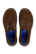 Highwood Moc Lace Suede Leather - Carafe