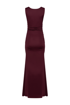 Annaic Maxi Dress - Bordeaux
