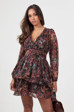 Jade Wave Floral Night Dress - Multi Floral