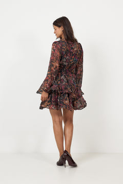 Jade Wave Floral Night Dress - Multi Floral