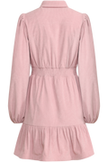 Mandy Cord Mini Dress - Dusty Pink