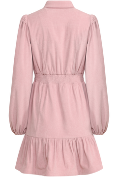 Mandy Cord Mini Dress - Dusty Pink