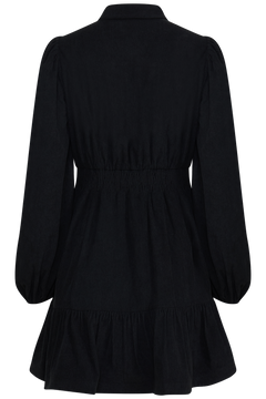 Mandy Cord Mini Dress - Black