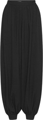 Balloon Pleated Pants - Black