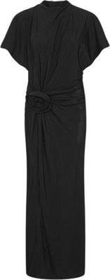 Maxi Slit Dress - Black