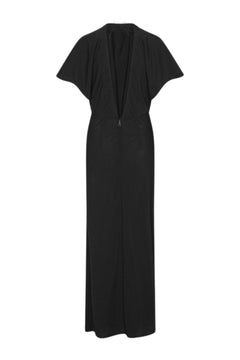 Maxi Slit Dress - Black