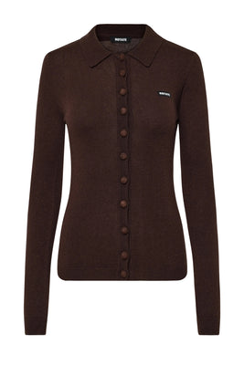 Knitted Polo Top - Molé