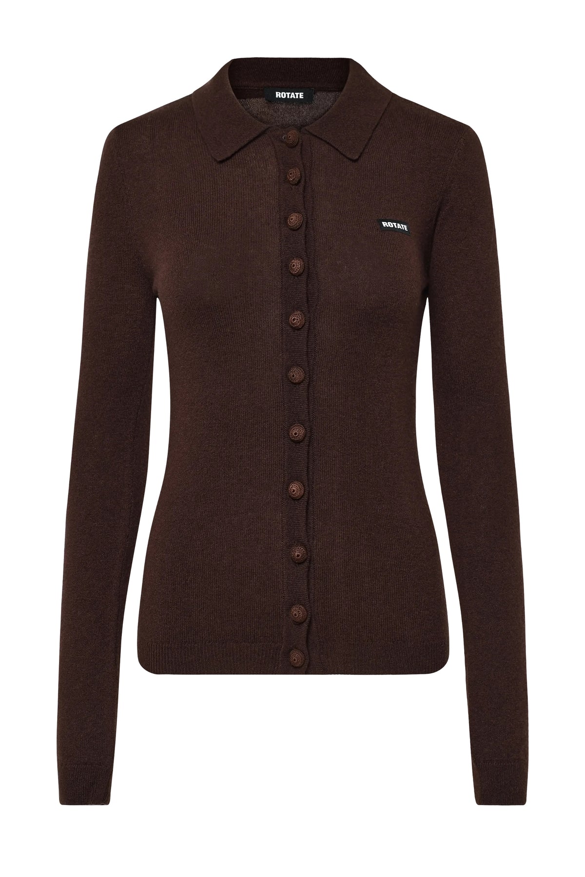 Knitted Polo Top - Molé