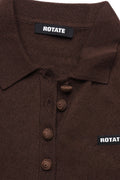 Knitted Polo Top - Molé