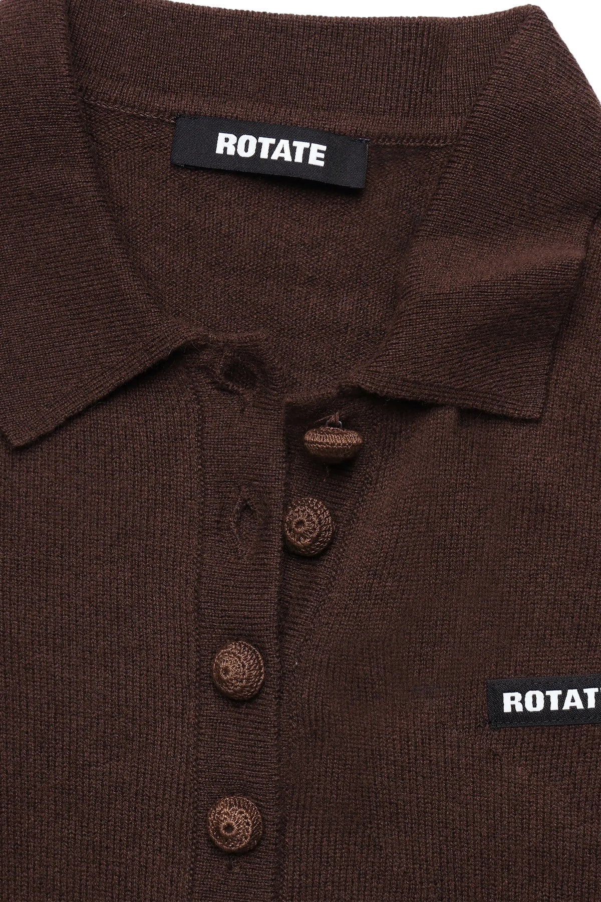 Knitted Polo Top - Molé
