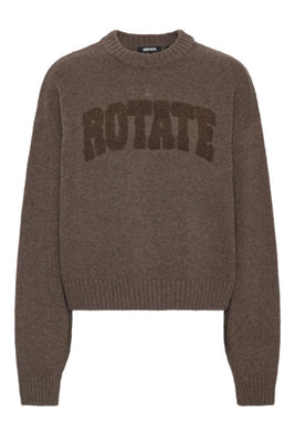 Crewneck Sweater - Cocoa Brown