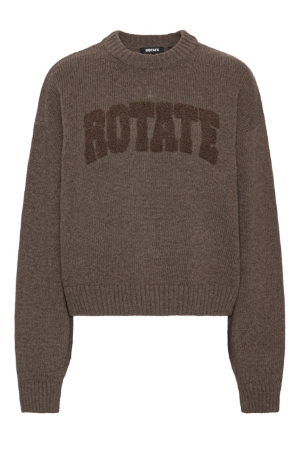 Crewneck Sweater - Cocoa Brown
