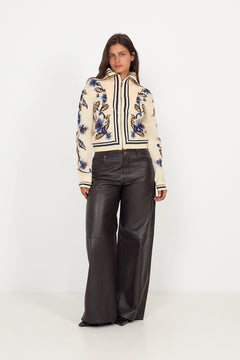 Golden Nature Knit Cardigan - Off-White