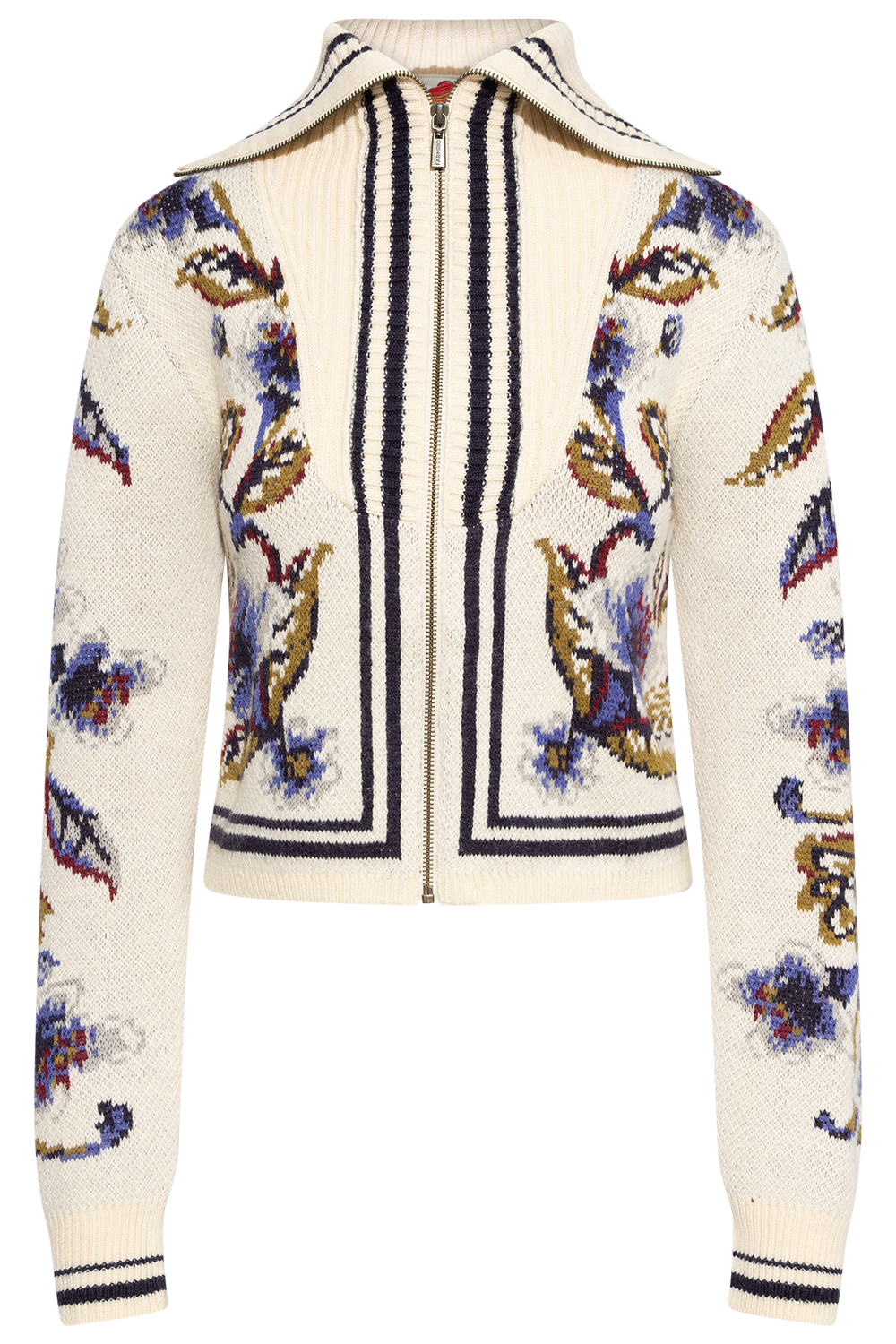 Golden Nature Knit Cardigan - Off-White