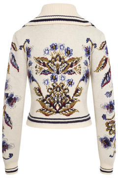 Golden Nature Knit Cardigan - Off-White