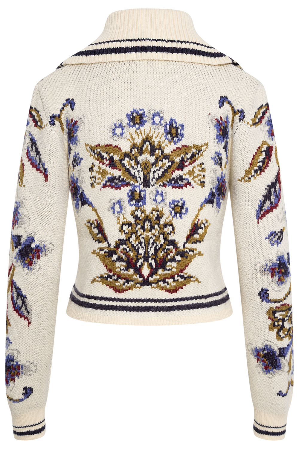Golden Nature Knit Cardigan - Off-White
