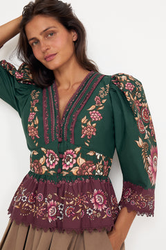 Daniela Blouse - Green