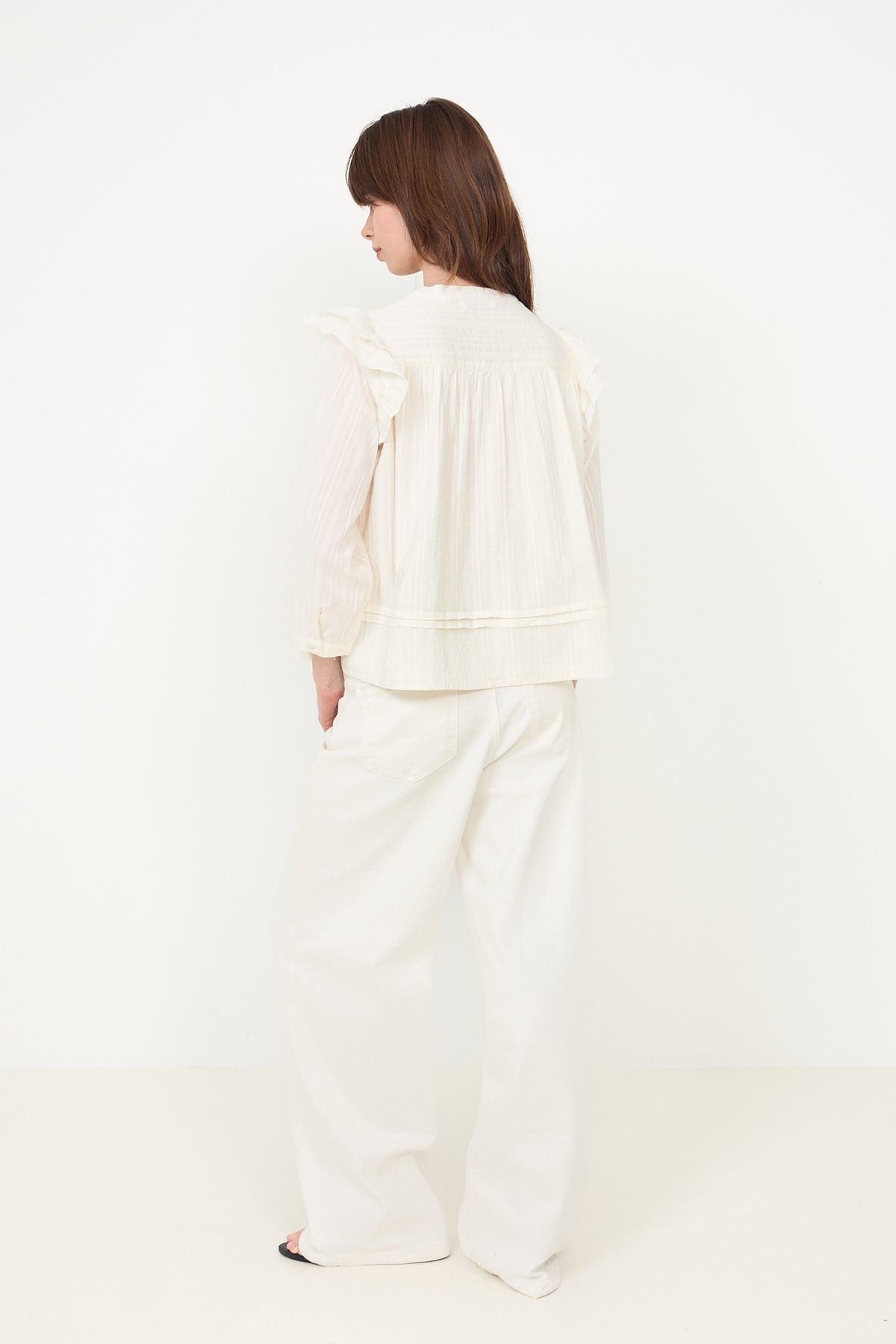 N-Loryn Blouse - White