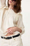 N-Loryn Blouse - White