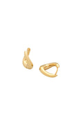The Twist Hoops Small - Gold