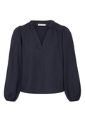 Infinity Blouse - Dark Navy