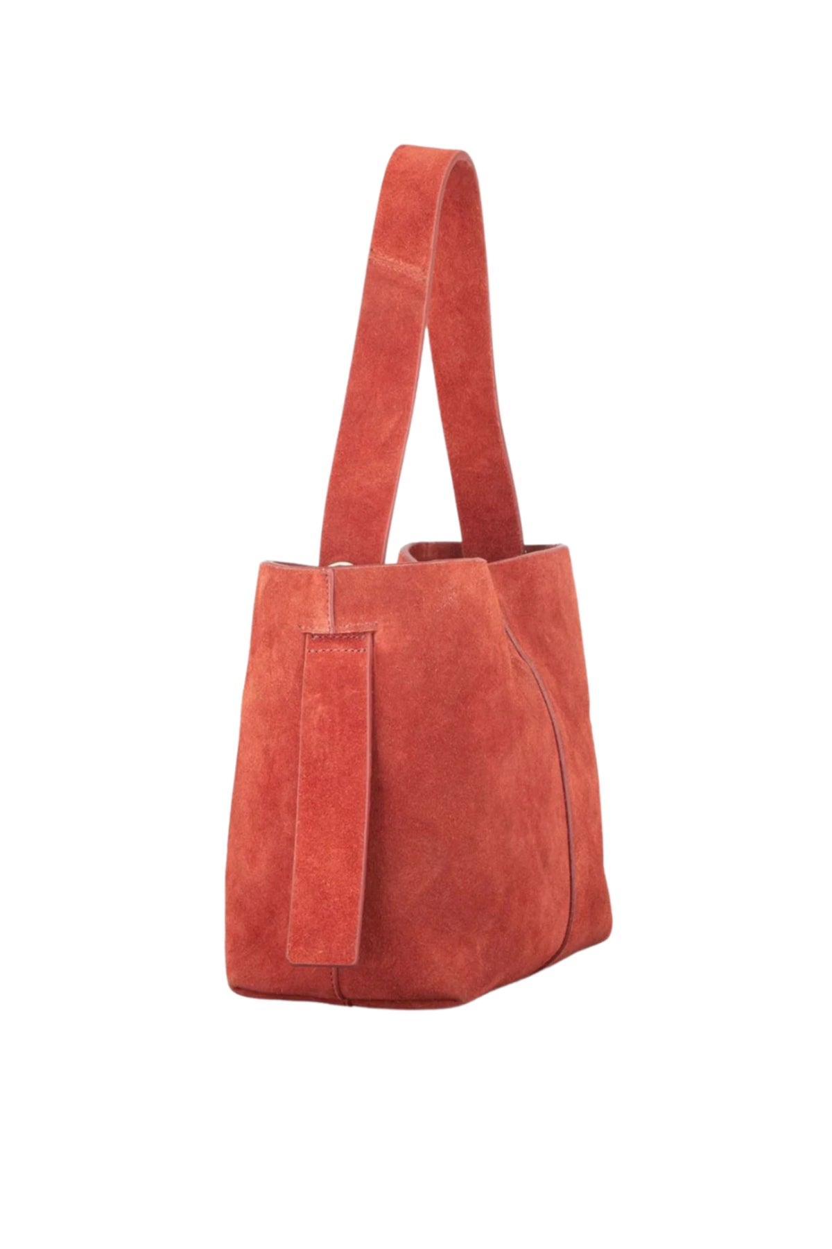 Suede Fraya Sea Bag - Picante Red