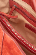 Suede Fraya Sea Bag - Picante Red