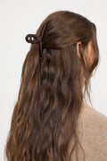 Luster Celabrina Hair Claw - Chocolate Brown