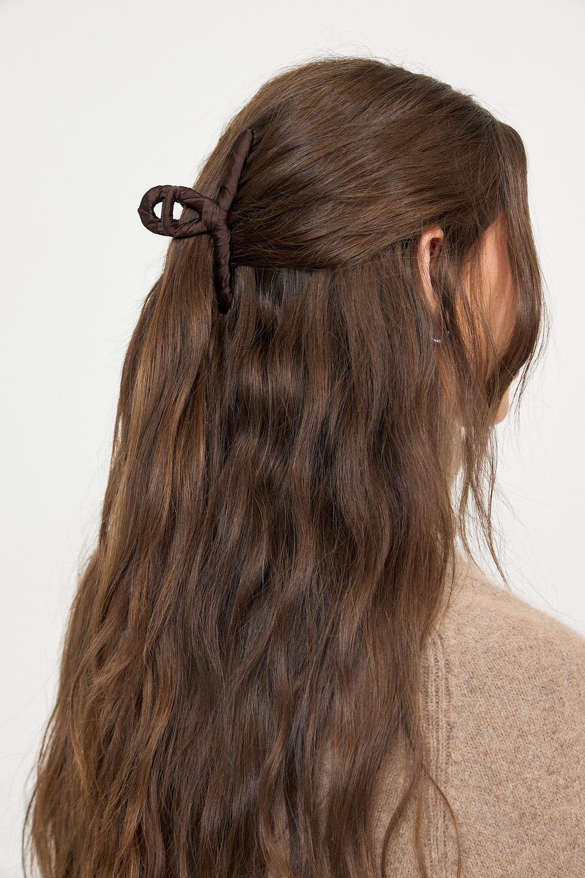 Luster Celabrina Hair Claw - Chocolate Brown