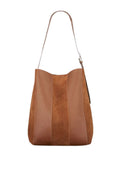 Mixel Mae Buckle Bag - Cognac Brown