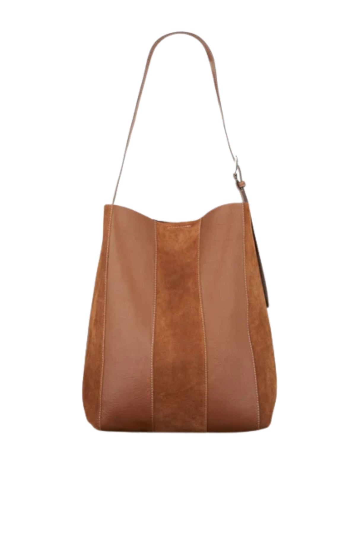Mixel Mae Buckle Bag - Cognac Brown