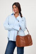 Mixel Ginni Medi Bag - Cognac Brown