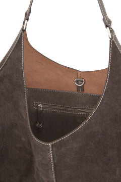 Suede Shae Bag - Chocolate Torte