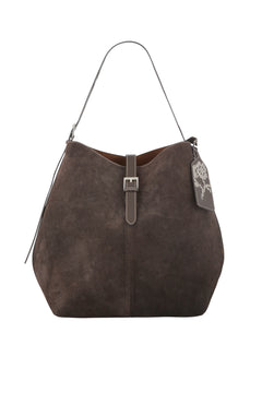 Suede Leah Bag - Chocolate Torte