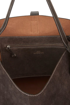 Suede Leah Bag - Chocolate Torte