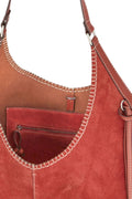 Stitch Shae Bag - Picante Red